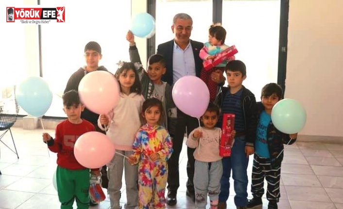 Başkan Kaplan: “Dünyayı güzelleştiren yegane şey, çocukların tebessümüdür”