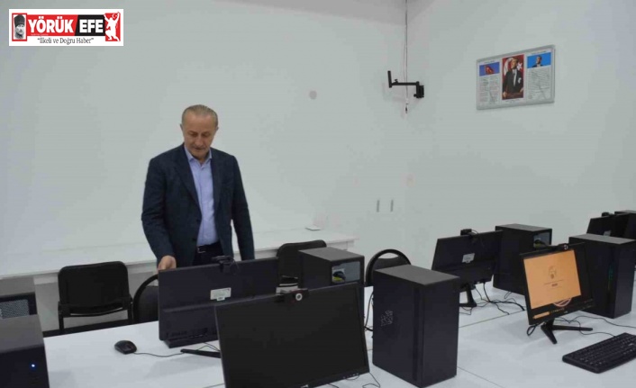 Didim’de Belediyesi üniversite öğrencileri için bilgisayar sınıfı oluşturdu