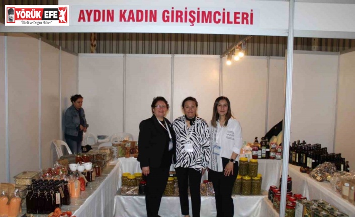 Girişimci kadınlar tarım fuarının ilgi odağı oldu