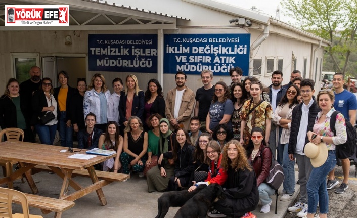 Kuşadası Belediyesi Temizlik İşleri Müdürlüğü Erasmus öğrencilerini ağırladı