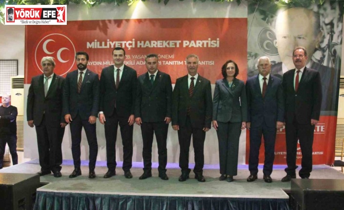 MHP Aydın İl Başkanı Alıcık: "Aydın’ın alayına talibiz"