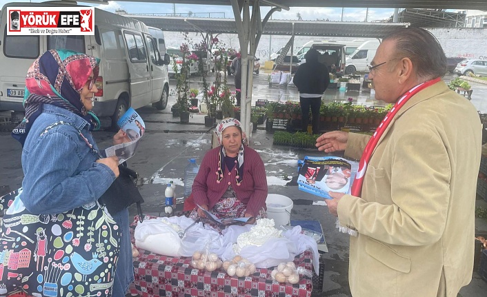 Milletvekili adayı Aksu Aydın'a eski bayramları hatırlattı