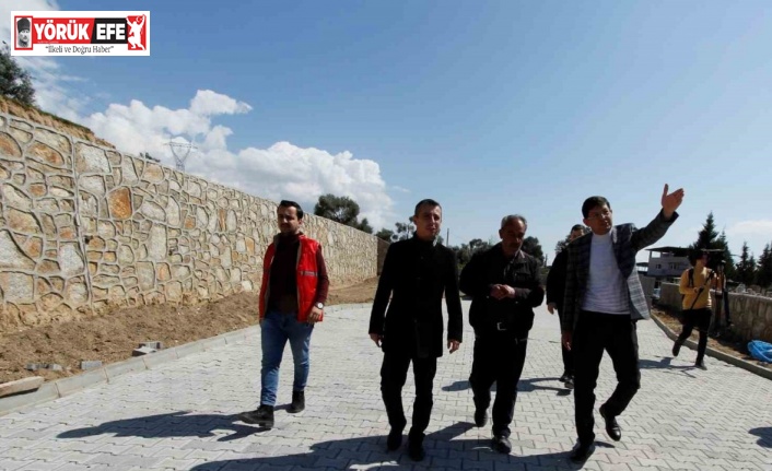 Nazilli Eğriboyun Mezarlığı’nda 32 bin metrekarelik çalışmada sona gelindi