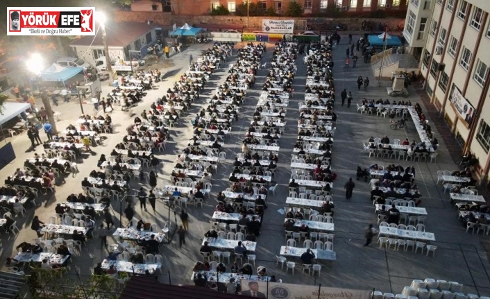 Nazilli Karaçay’da 3 bin kişi iftar sofrasında buluştu
