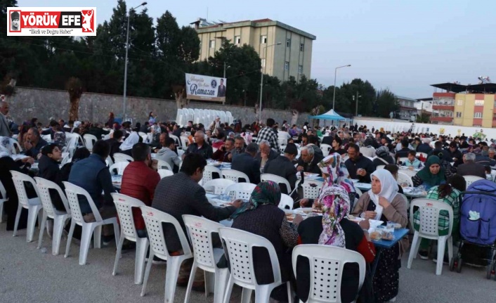 Nazilli’de 5 bin kişilik iftar yemeği