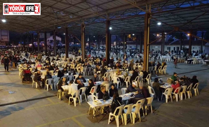 Nazilli’de son iftar programı Turan Mahallesi’nde gerçekleştirildi