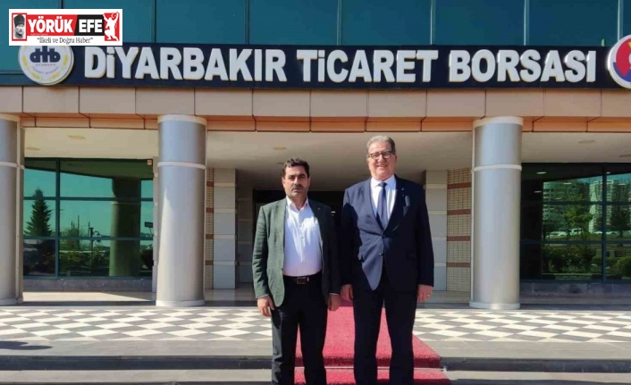 Söke Ticaret Borsası Yönetim Kurulu Başkanı Sağel, Diyarbakır’da görüşmelerde bulundu
