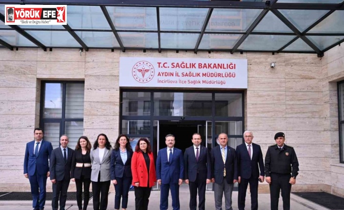 Vali Aksoy, İncirliova İlçe Sağlık Müdürlüğü ve sağlık merkezlerini denetledi