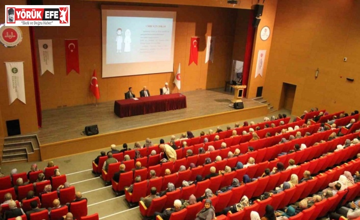 Aydın’da 2023 yılı hac semineri gerçekleştirildi