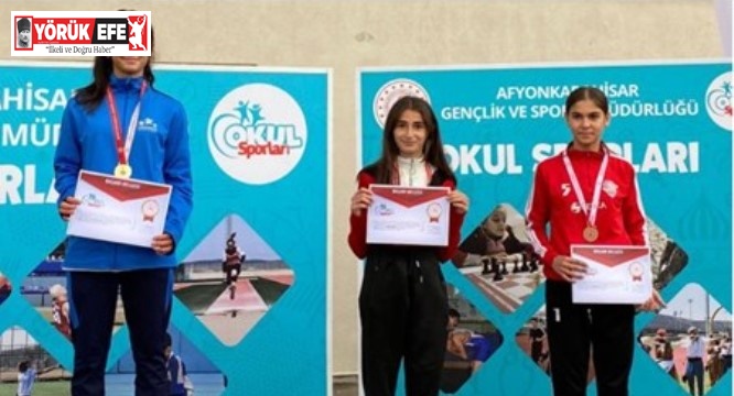 Aydınlı sporcular Afyon’dan madalya ile döndü