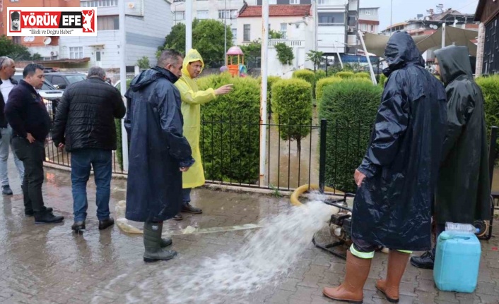 Başkan Özcan, sel felaketi sonrası seferberlik ilan etti