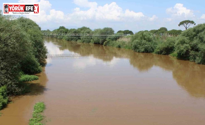 Büyük Menderes Nehri’nde sevindiren manzara, Aydın’da kuraklık tehlikesi atlatıldı