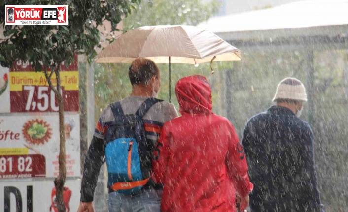 Meteoroloji’den Aydın’a gök gürültülü sağanak yağış uyarısı