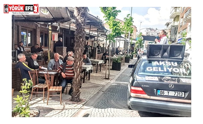 SEÇİMİN SON HAFTASINDA AKSU’YA OLAN YÖNELME ÇIĞ GİBİ BÜYÜYOR !