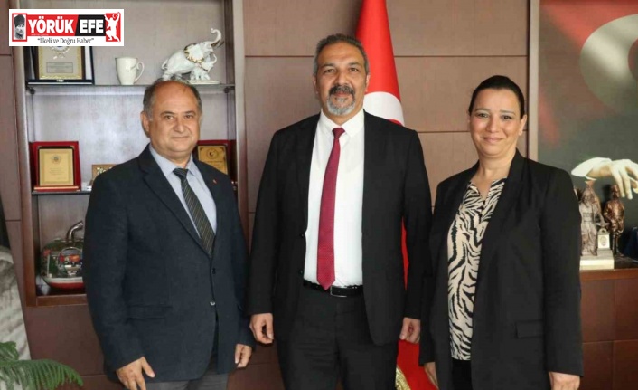 Söke Sağlık Hizmetleri MYO Müdürü Öztürk, başkan vekili yerli ile görüştü