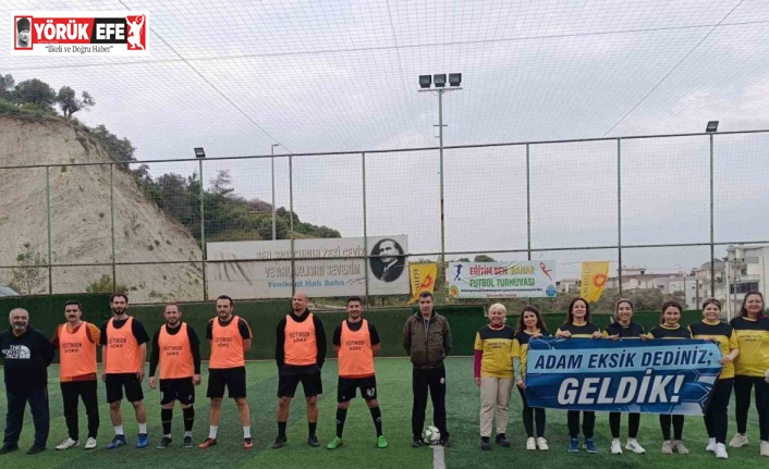 Söke’deki Futbol Turnuvası’nda kadınlar sahaya çıktı