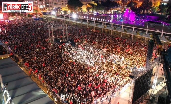 Son yılların en coşkulu gençlik konseri Aydın’da gerçekleşti