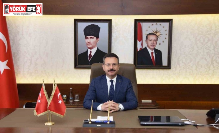 Vali Aksoy’un ’19 Mayıs Atatürk’ü Anma, Gençlik ve Spor Bayramı’ mesajı