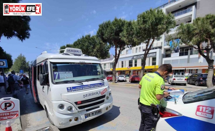 Yolcu dolu minibüsün şoförü alkollü çıktı, gözaltına alındı