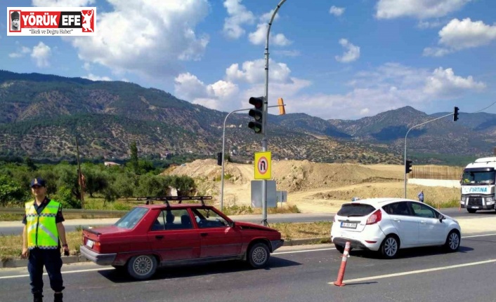 Ani fren kaza getirdi: 1 yaralı