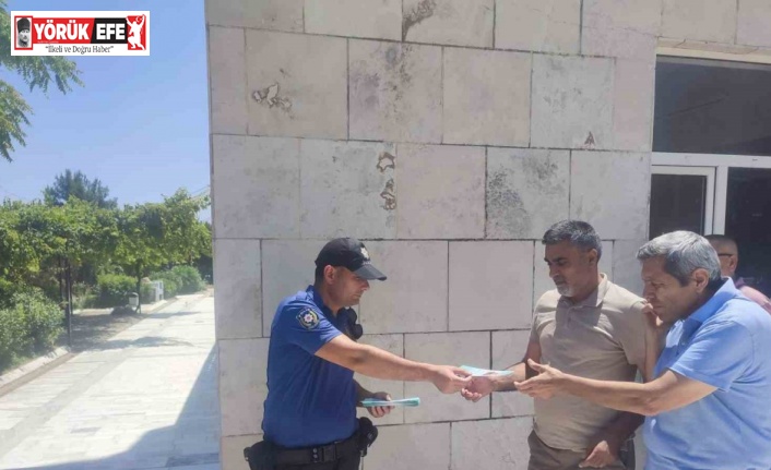 Aydın’da polisten dolandırıcılığa karşı broşürlü uyarı