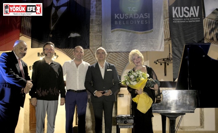 Dünyaca ünlü devlet sanatçısından Kuşadası’nda piyano resitali