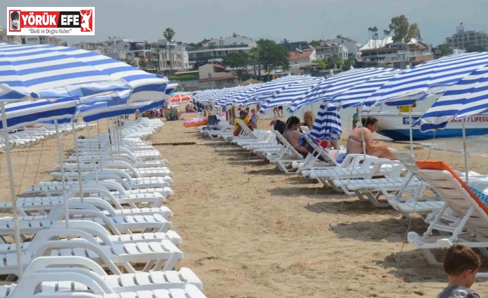 Haziranda Didim sahilleri boş kaldı