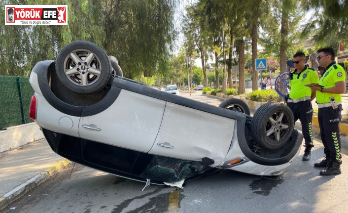 Kuşadası’nda Kurban Bayramı’nın ilk kazası alkollü sürücüden