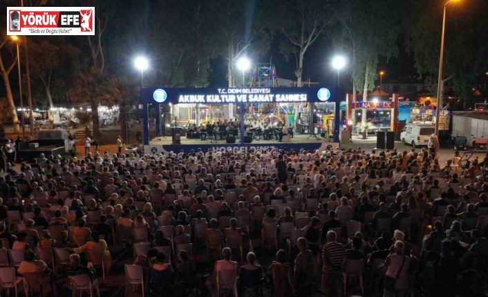 Akbük’te yaz konseri büyük beğeni topladı