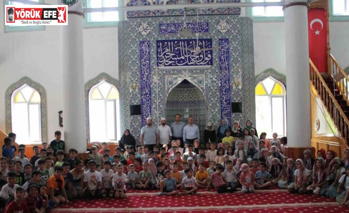 Aydın’da yaz Kur’an Kursları düzenlenen tören ile başladı