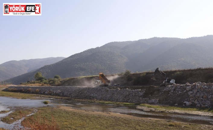 Çine Çayı ıslah çalışmalarının yıl sonuna kadar tamamlanacağı açıklandı