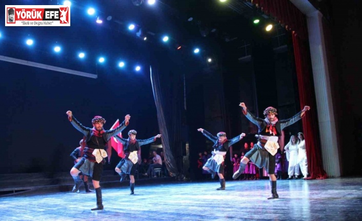 Gürcistan’daki festivale Nazilli Halk Dansları Topluluğu dikkat çekti