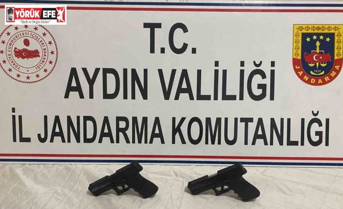 Jandarma şüphesinde haklı çıktı, ruhsatsız tabanca ele geçirildi