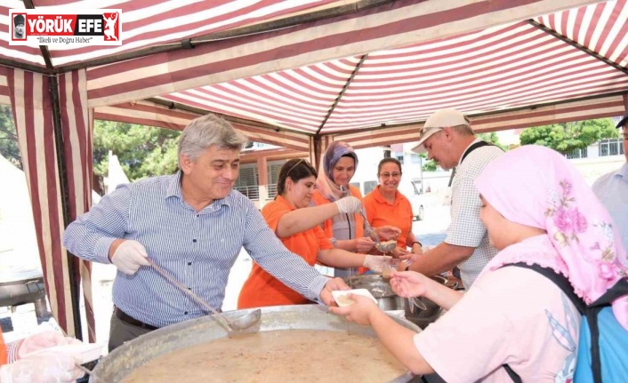 Kuyucak Belediyesi’nden 5 bin kişilik aşure hayrı