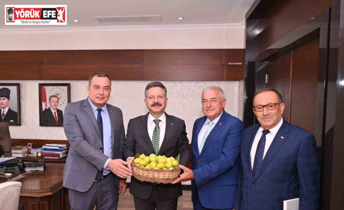 Aydın Ticaret Borsası, Vali Aksoy ile bir araya geldi