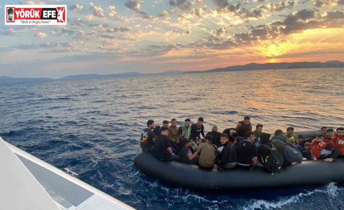 Aydın’da 39 düzensiz göçmen kurtarıldı