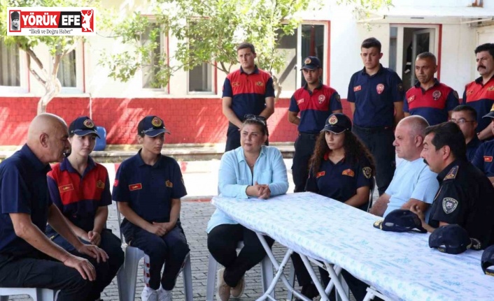 Aydın’ın ‘Ateş Savaşçıları’ndan Başkan Çerçioğlu’na doğum günü sürprizi