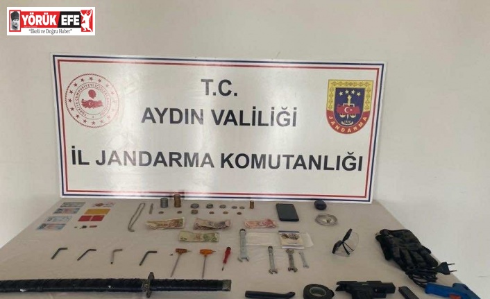 Hırsızlık şüphelisi jandarmaya takıldı