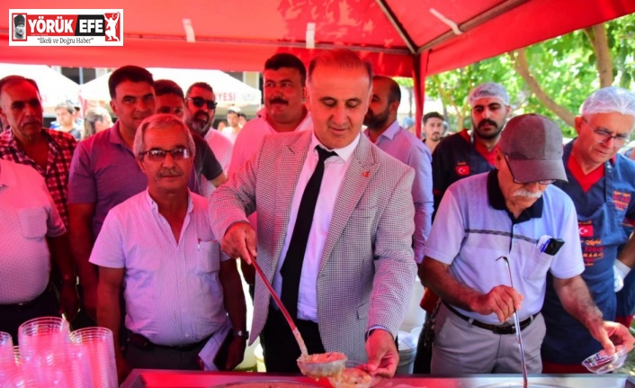 İncirliova’da halk aşureye doydu