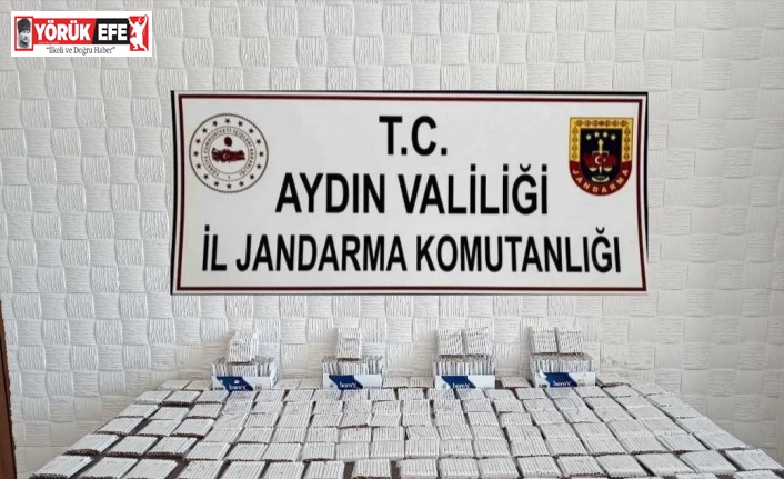 Jandarma ekiplerinden kaçak sigara operasyonu