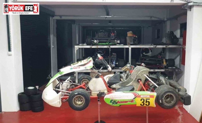 Nazilli’de go-kart araçları piste indi