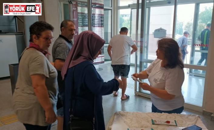 Nazilli’de organ bağışına dikkat çektiler