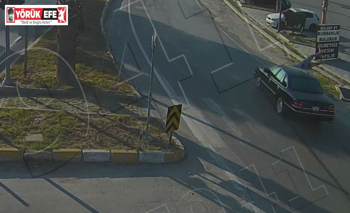 Otomobilin çarptığı yaşlı kadın hayatını kaybetti: O anlar kameralara yansıdı