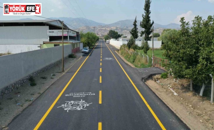 Aydın Büyükşehir’in yol çalışması vatandaşları memnun etti