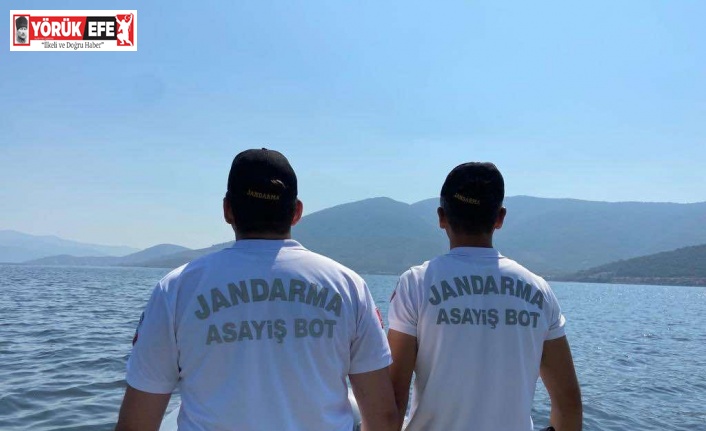 Bafa Gölü Tabiat Parkı’nda jandarma ekipleri teyakkuzda