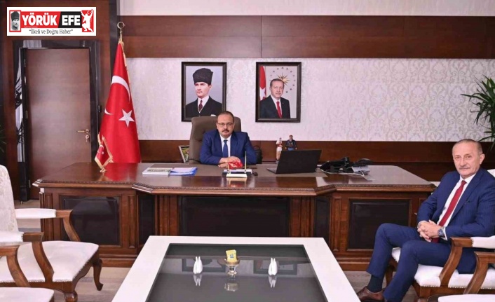 Başkan Atabay, Aydın Valisi Canbolat ile bir araya geldi