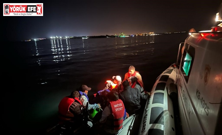 Didim’de 15 düzensiz göçmen yakalandı