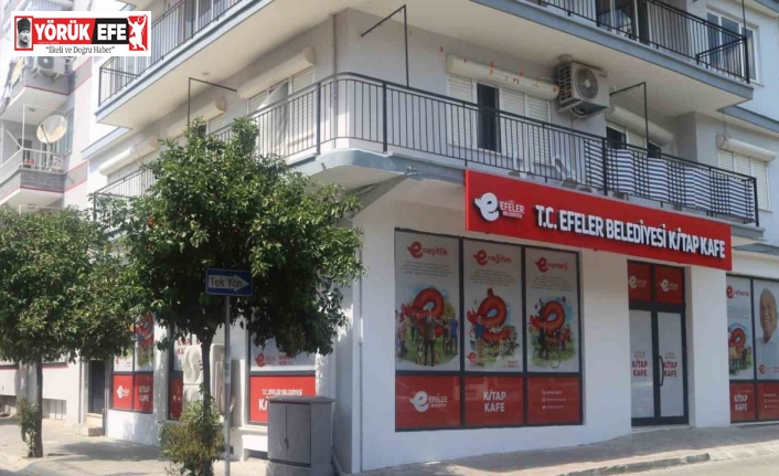 Efeler Belediyesi 12’nci Kitap Kafe’yi hizmete açıyor