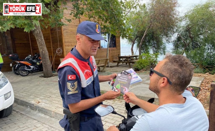 Milli Parkı ziyaret eden vatandaşlar bilgilendirildi