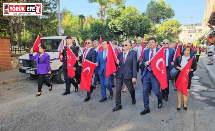 Atatürk’ün Nazilli’ye gelişinin 86. yıldönümü kutlandı